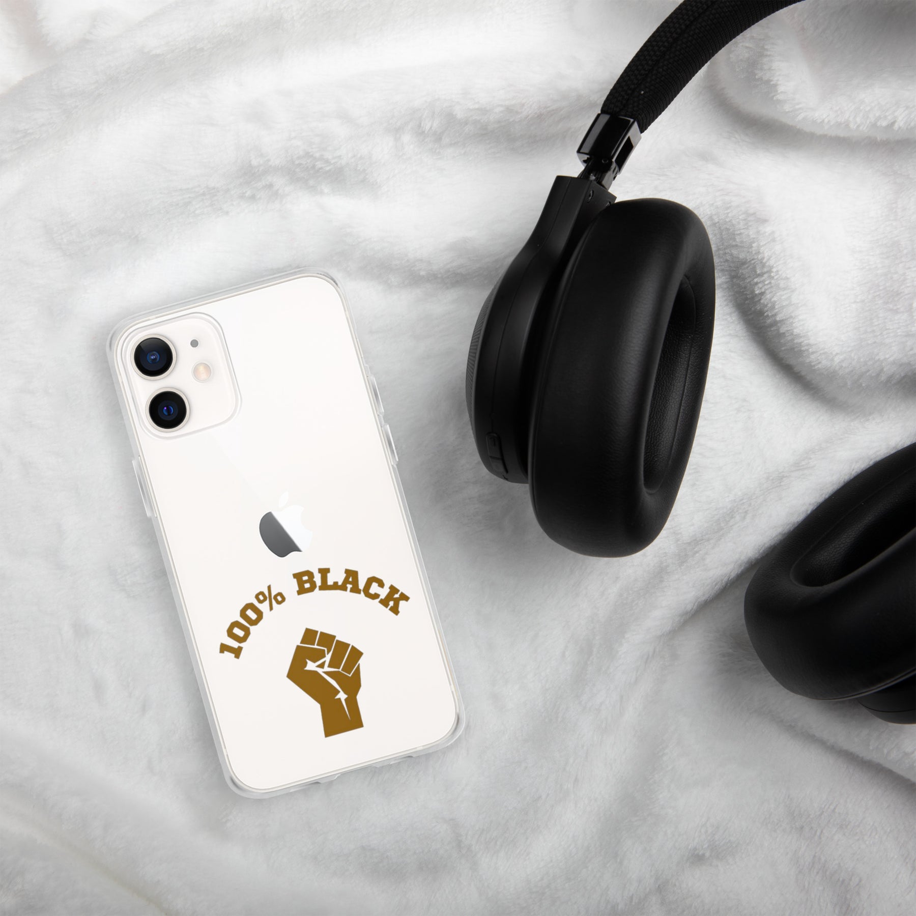 100% Black IPhones cases