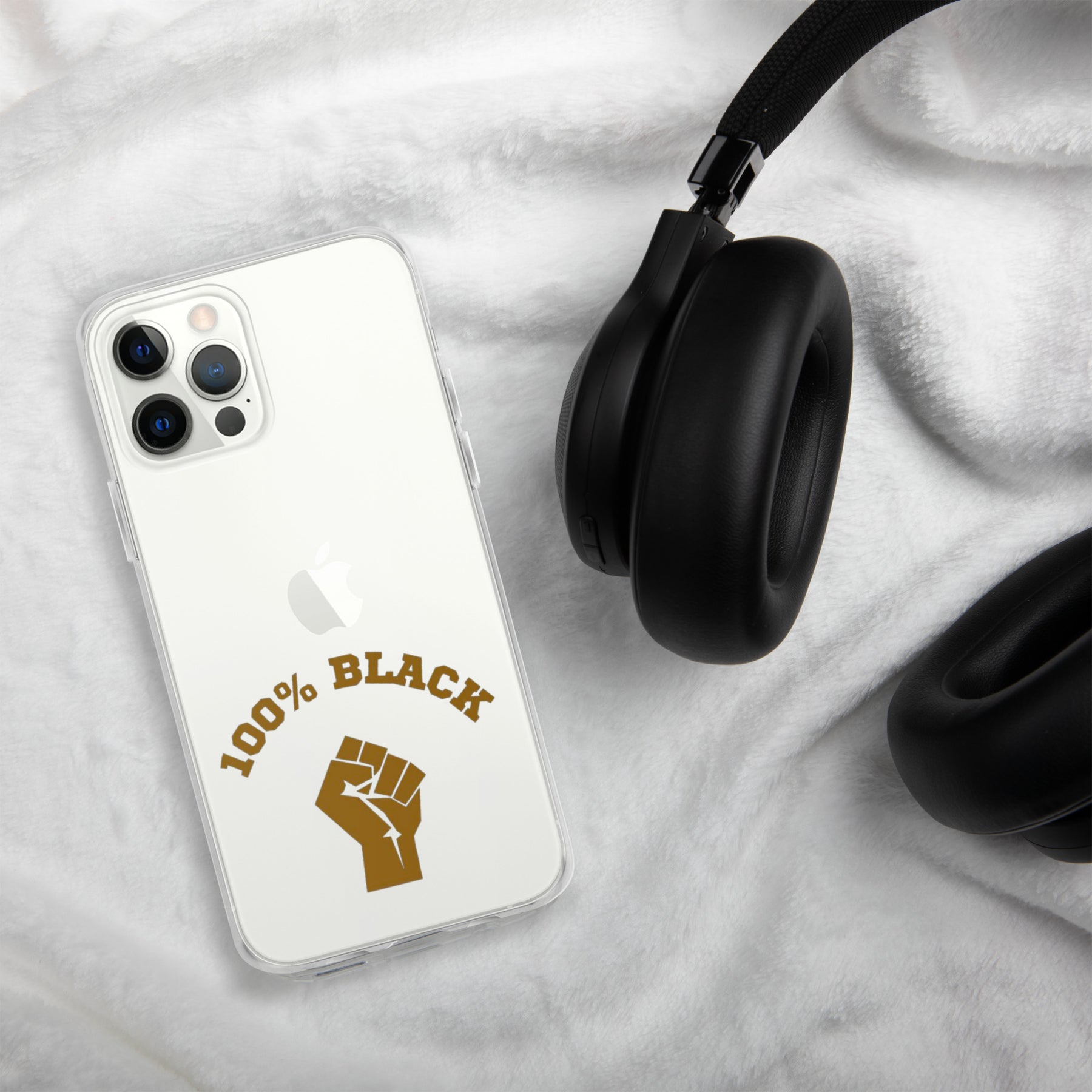 100% Black IPhones cases