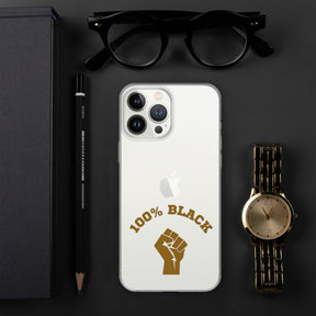 100% Black IPhones cases