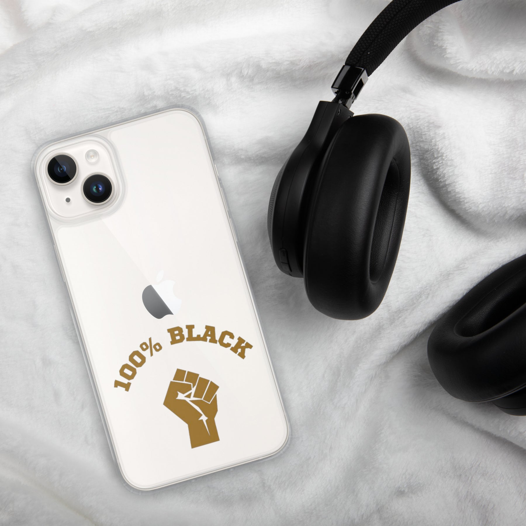 100% Black IPhones cases