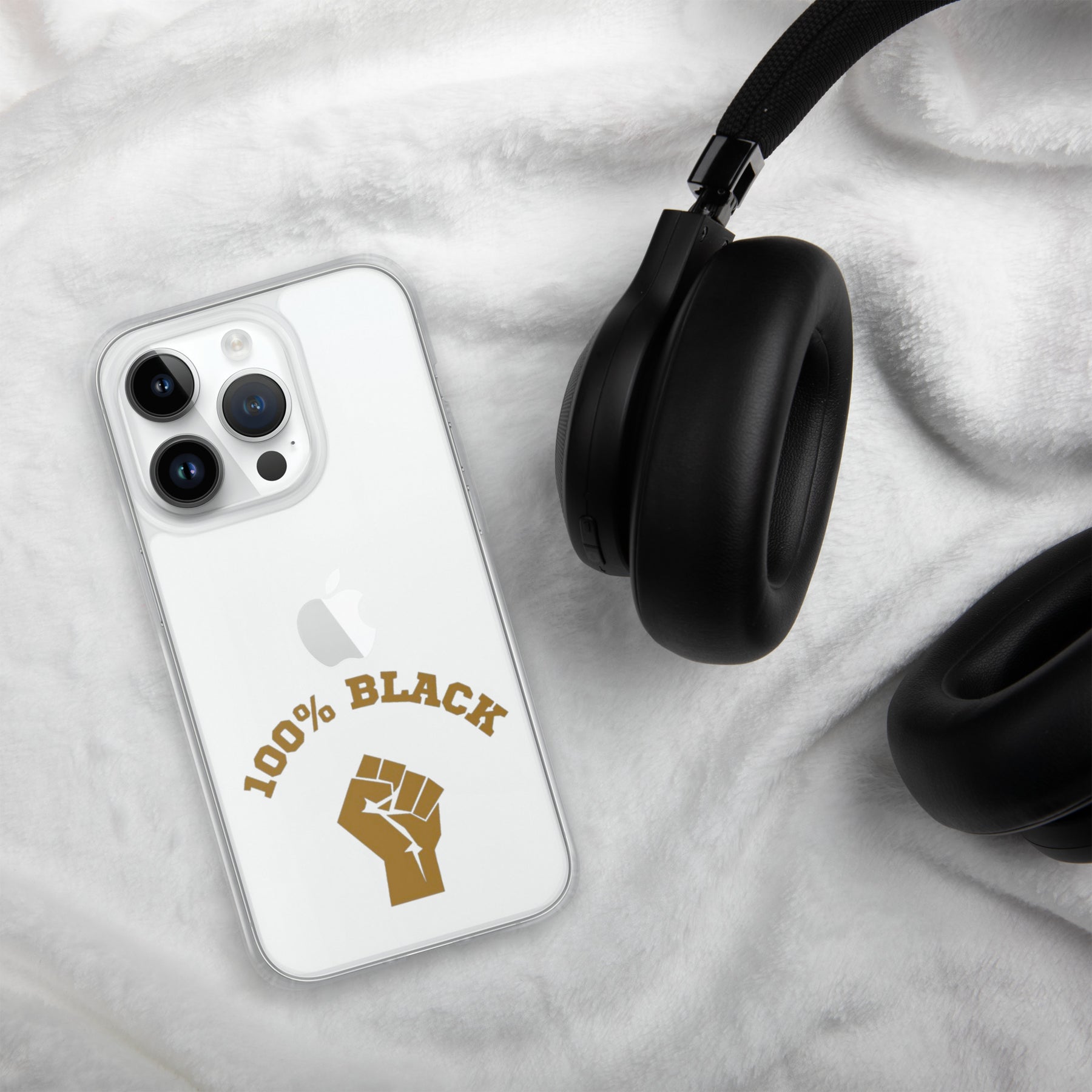 100% Black IPhones cases