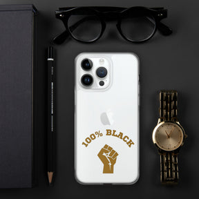 100% Black IPhones cases