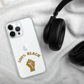 100% Black IPhones cases