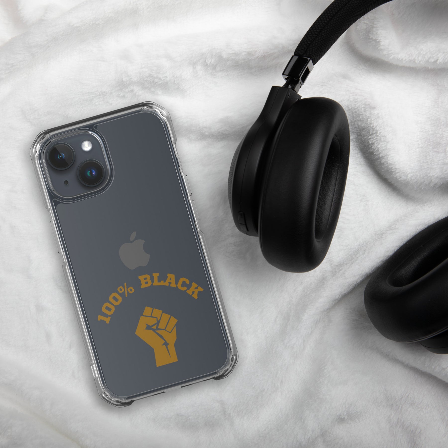 100% Black IPhones cases