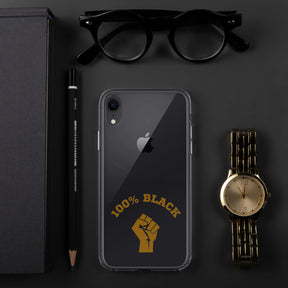 100% Black IPhones cases