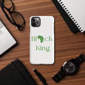 Black King iPhone Case