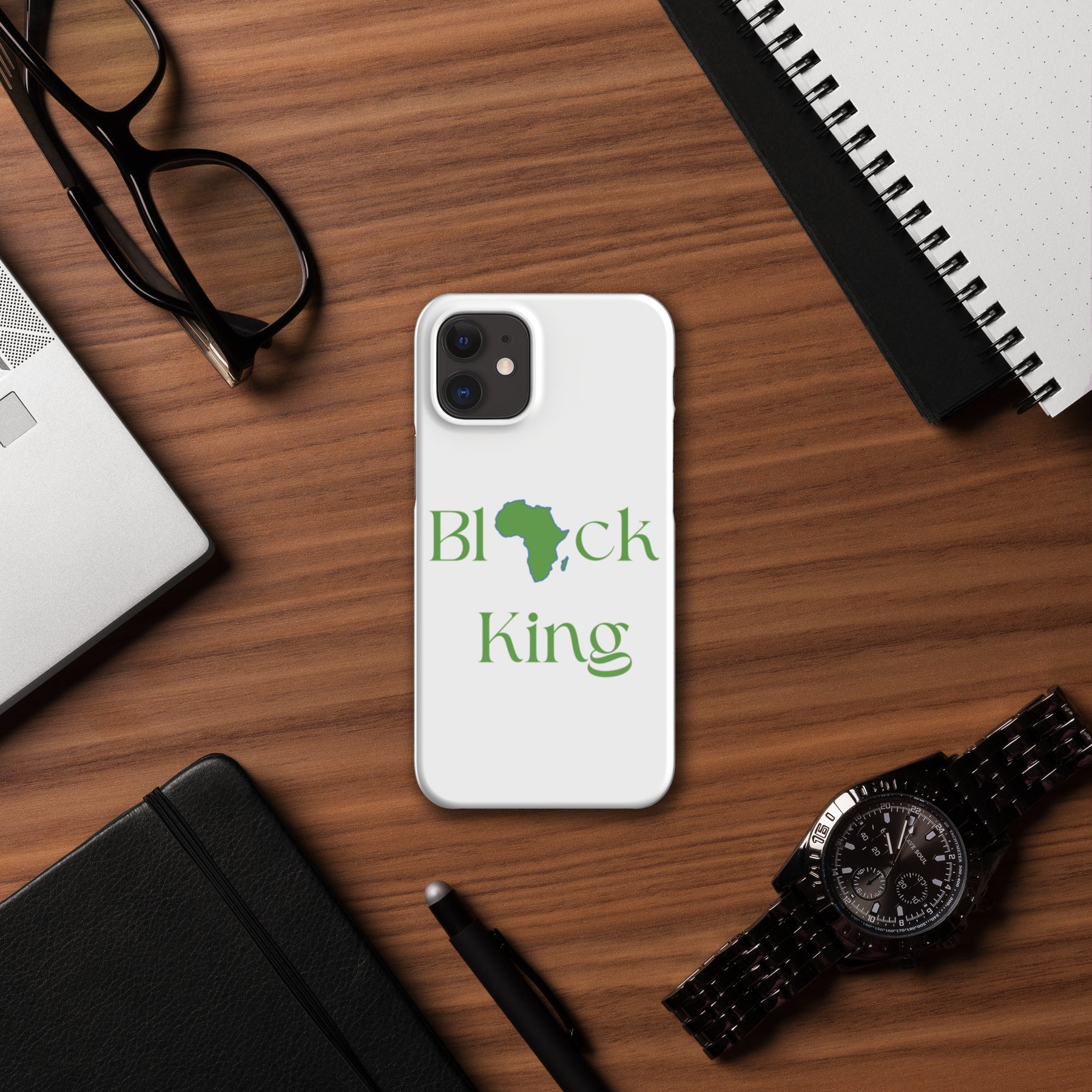 Black King iPhone Case