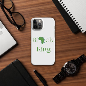 Black King iPhone Case