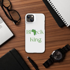 Black King iPhone Case