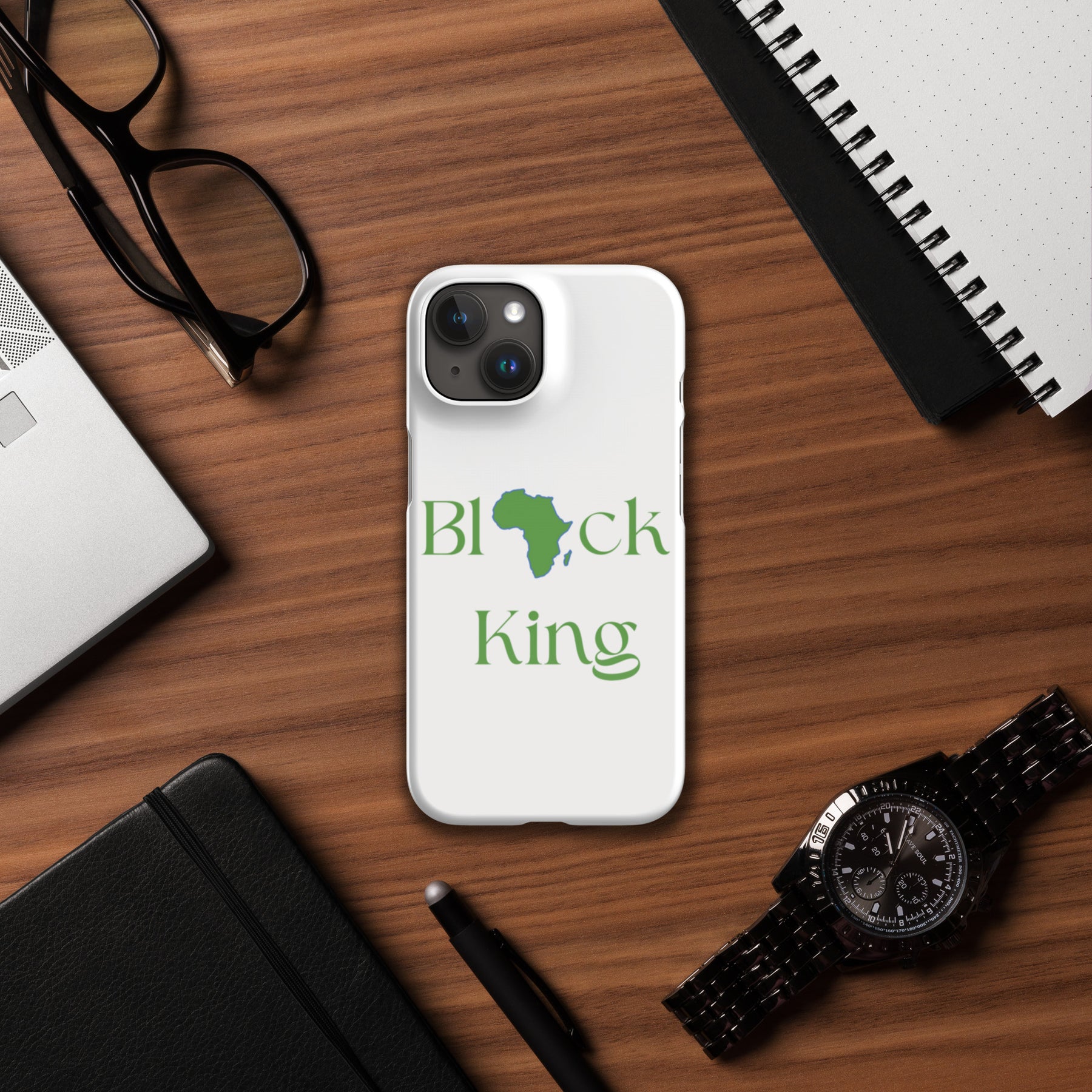 Black King iPhone Case