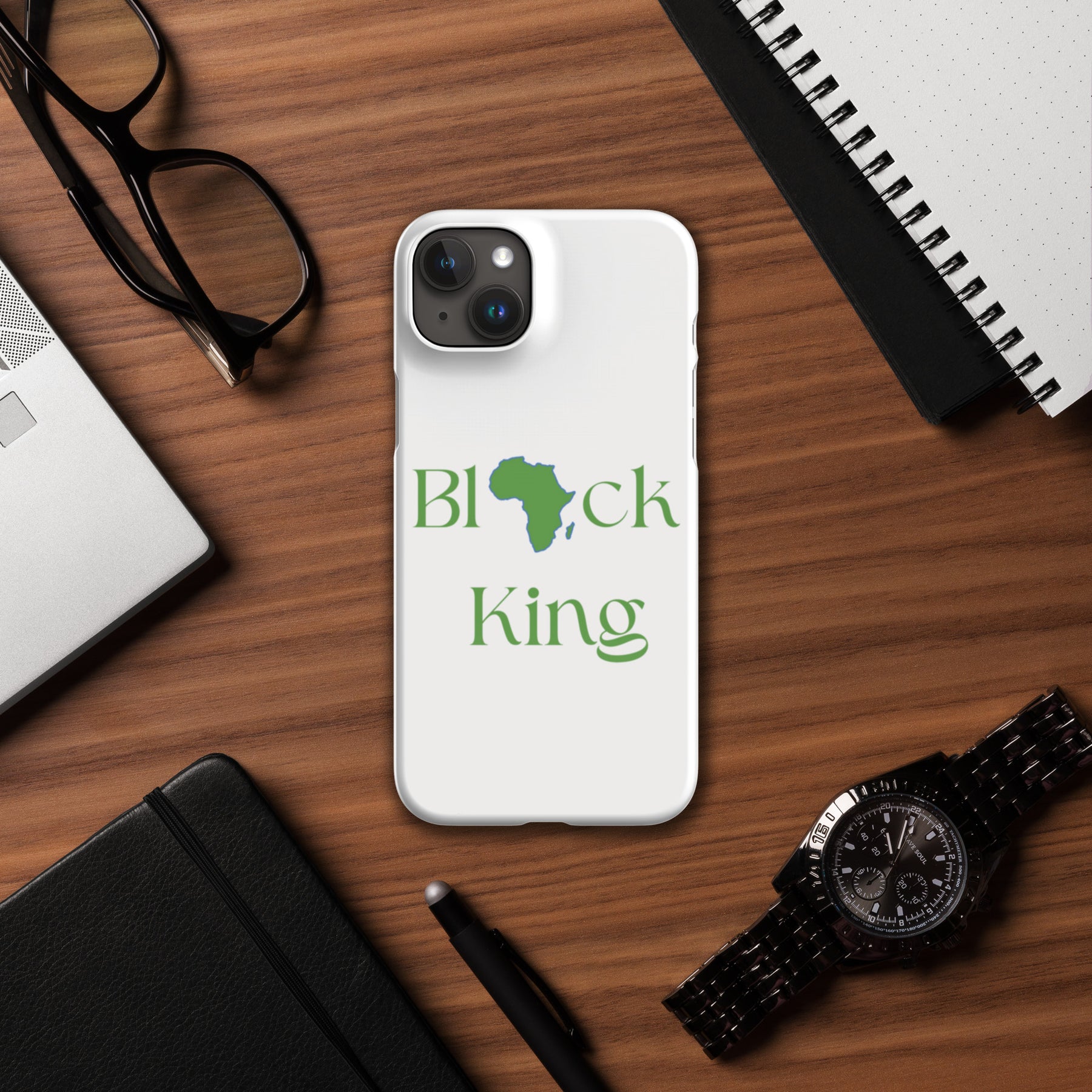 Black King iPhone Case