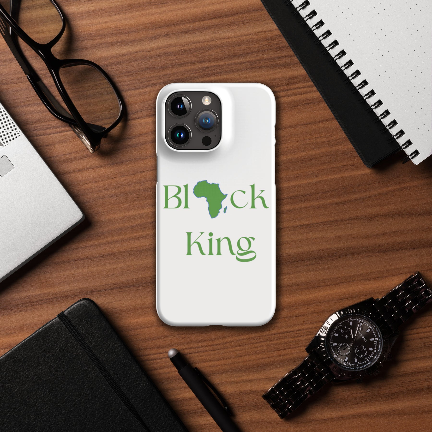 Black King iPhone Case